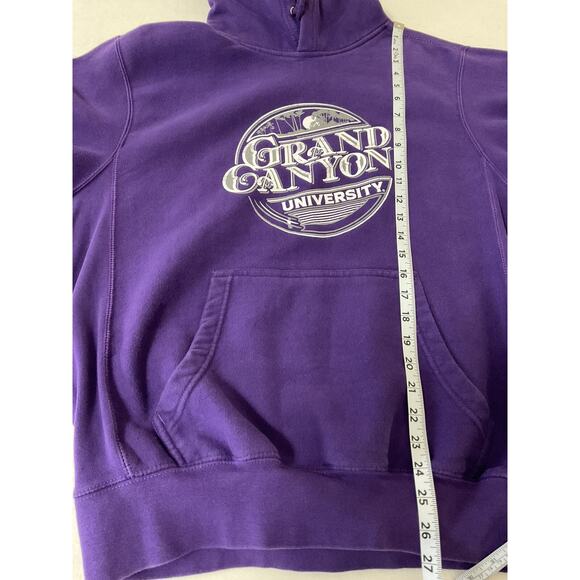 GCU Grand Canyon University Antelopes Men's Purple Pro Weave Hoodie Small - Picture 10 of 10
